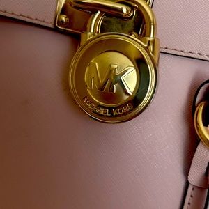 MK salmon/blush color bag